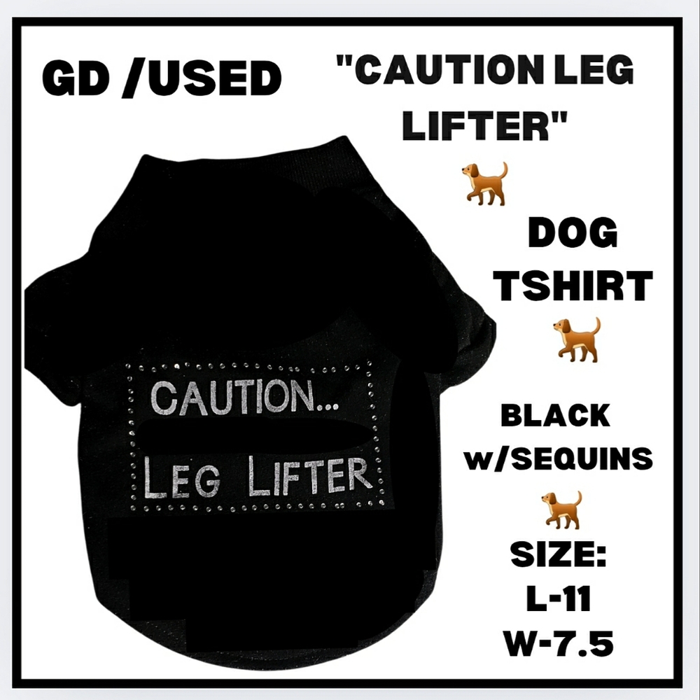 🌈 GD/USED DOG 🐕 TSHIRT